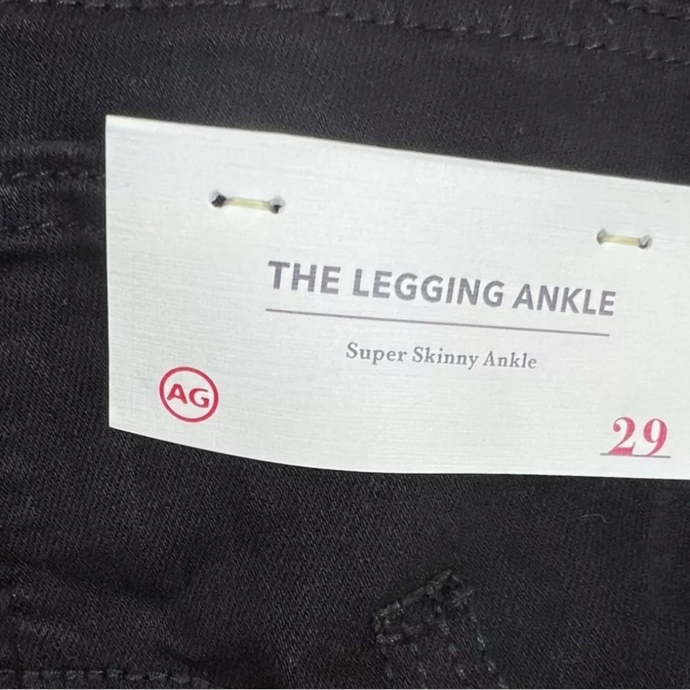 Adriano Goldschmied Women’s Super Skinny Black Ankle Jeans Size 29 Regular - Picture 3 of 3